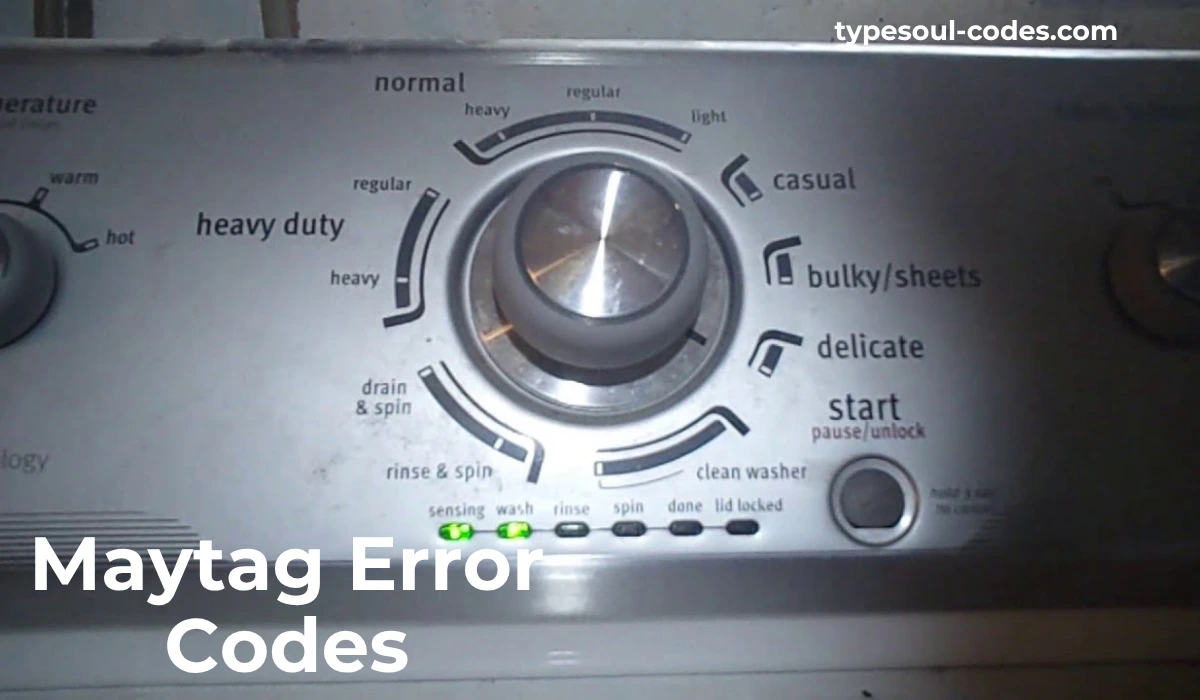 Maytag Error Codes