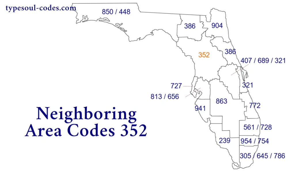 Where is 352 Area Code