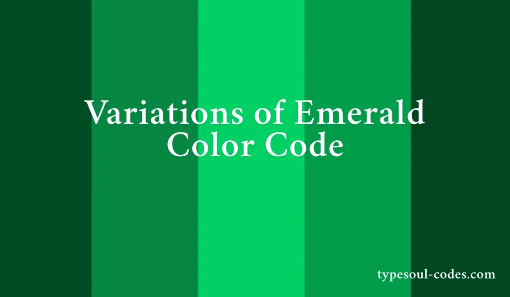 Emerald Color Code