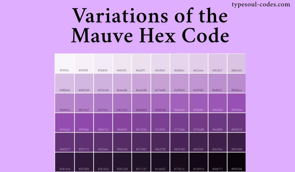 Mauve Hex Code