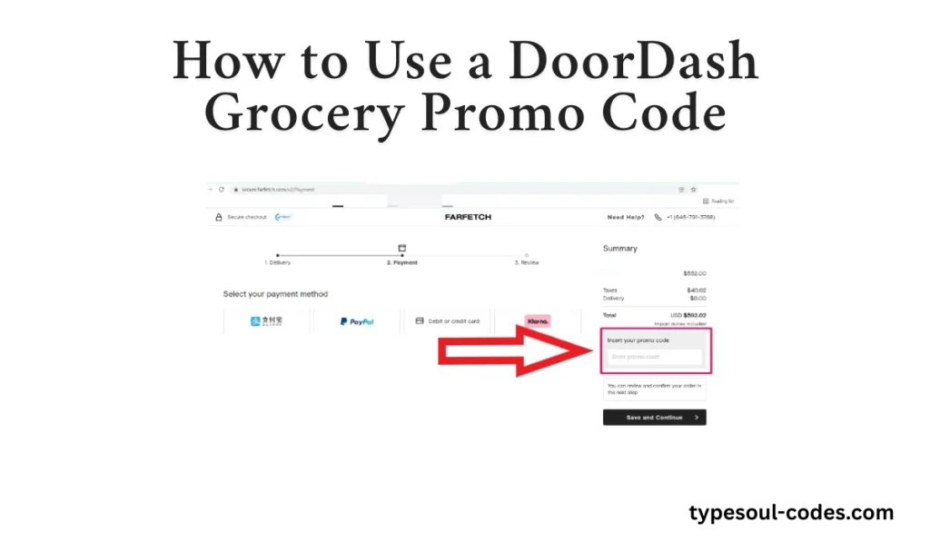 Doordash Grocery Promo Code