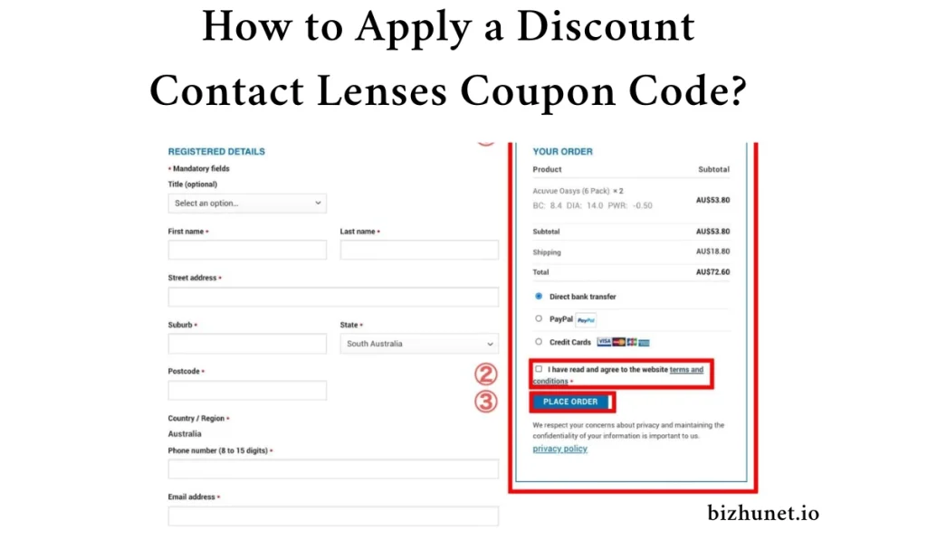 Discount Contact Lenses Coupon Code