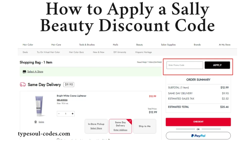 Sally Beauty Discount Code
