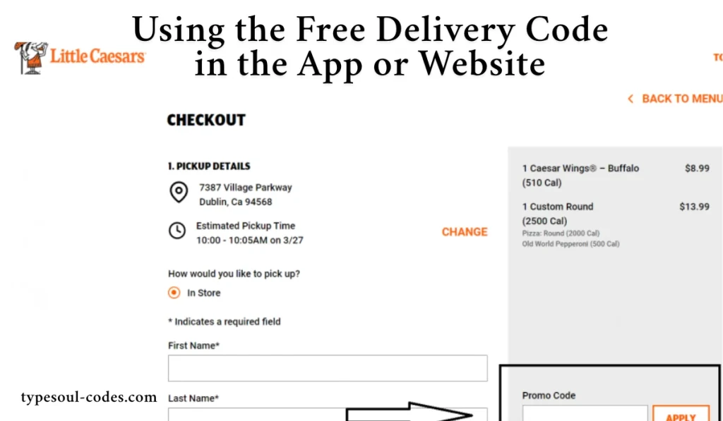 Little Caesars Free Delivery Code